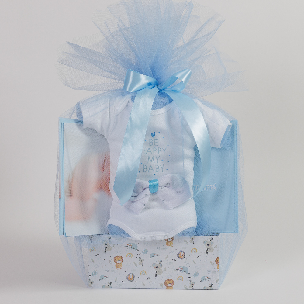 Δωροσύνθεση 45, σε γαλάζιο χρώμα - Image 2