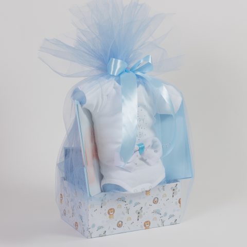 Δωροσύνθεση 45, σε γαλάζιο χρώμα