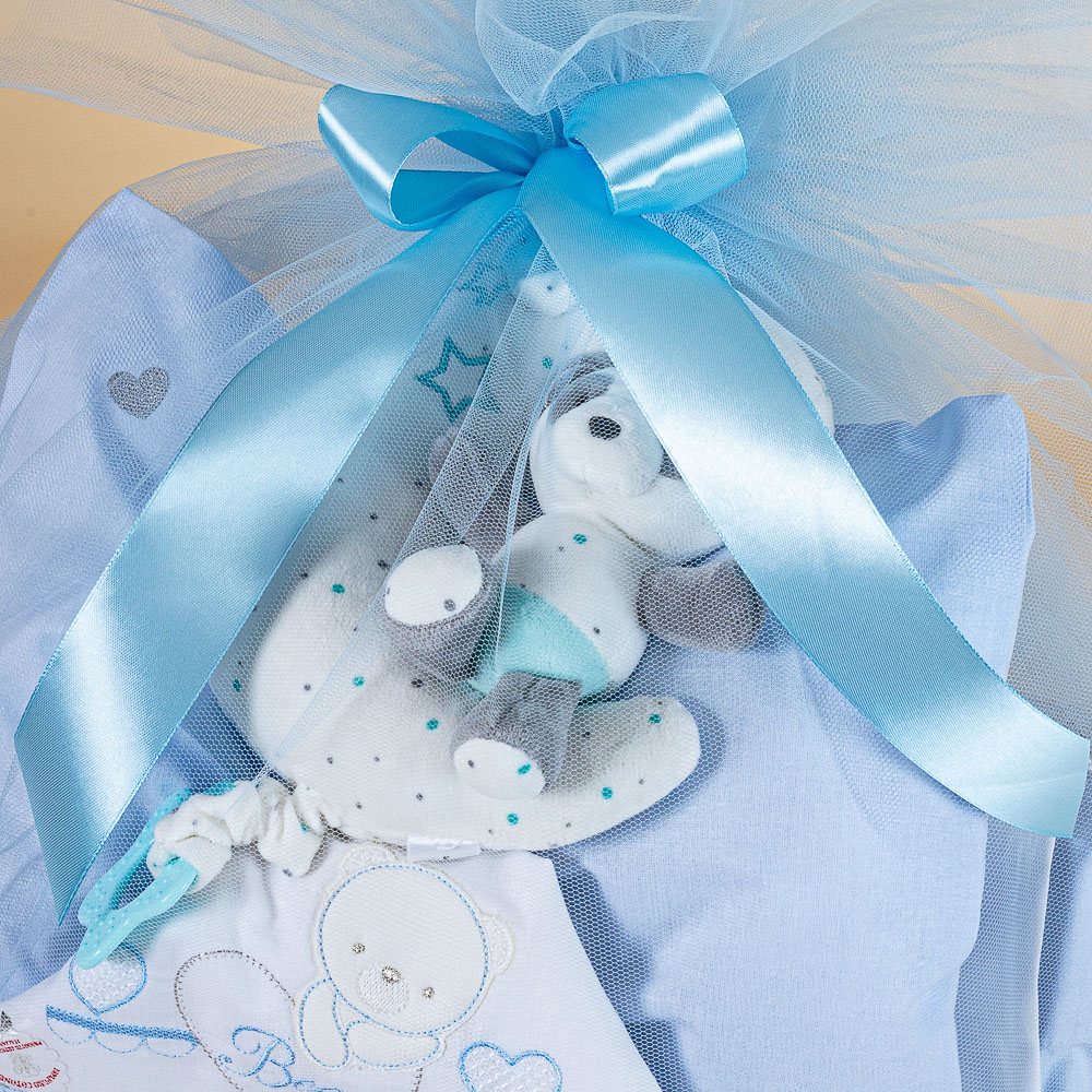 Δωροσύνθεση 90, σε γαλάζιο χρώμα - Image 3