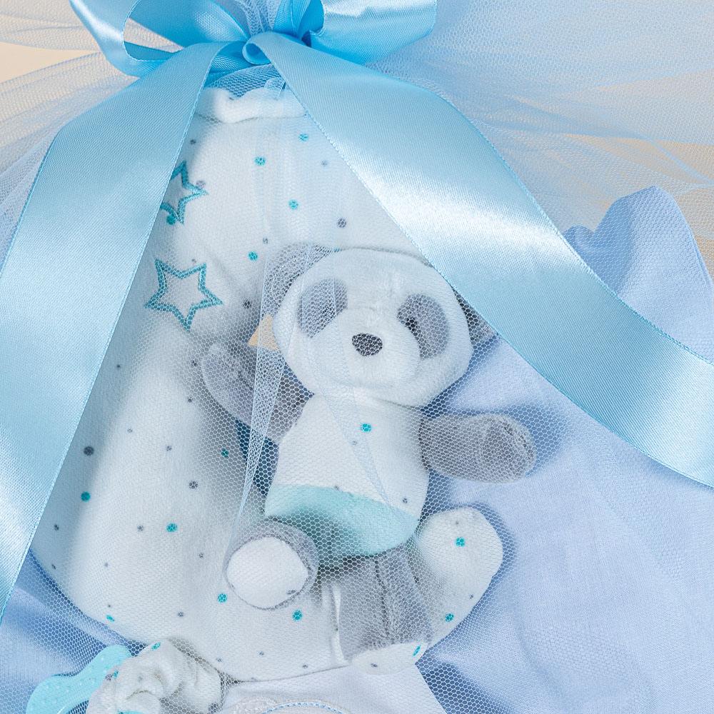 Δωροσύνθεση 90, σε γαλάζιο χρώμα - Image 4