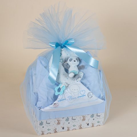 Δωροσύνθεση 90, σε γαλάζιο χρώμα