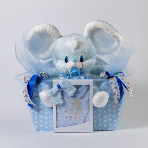 Δωροσύνθεση 165, σε γαλάζιο χρώμα