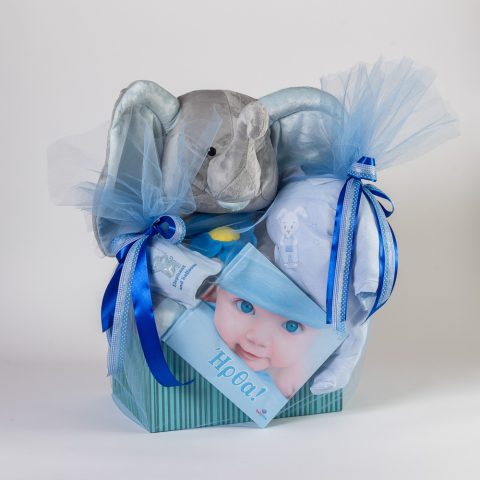 Δωροσύνθεση 140, σε γαλάζιο χρώμα