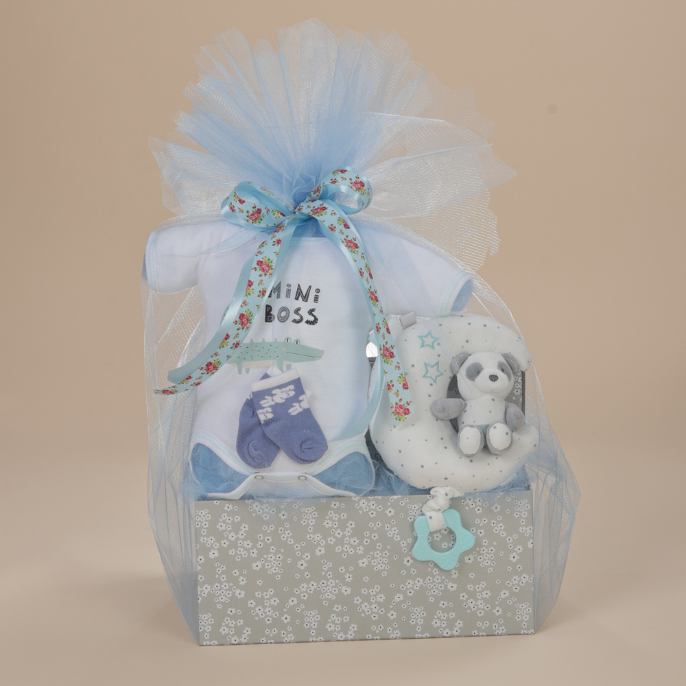 Δωροσύνθεση 60, σε γαλάζιο χρώμα - Image 2