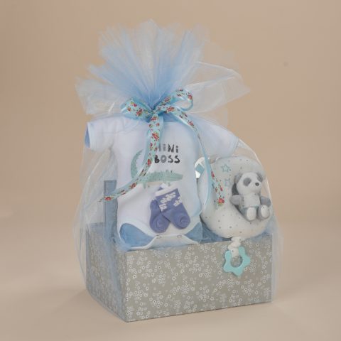 Δωροσύνθεση 60, σε γαλάζιο χρώμα