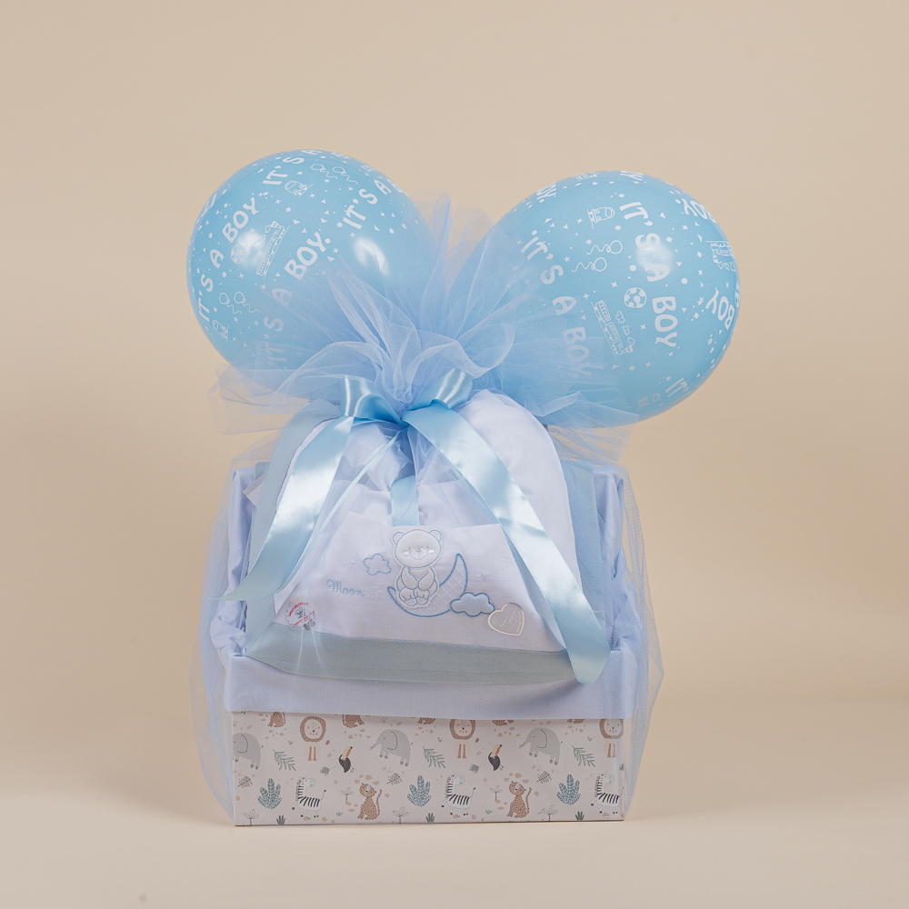 Δωροσύνθεση 55, σε γαλάζιο χρώμα - Image 3