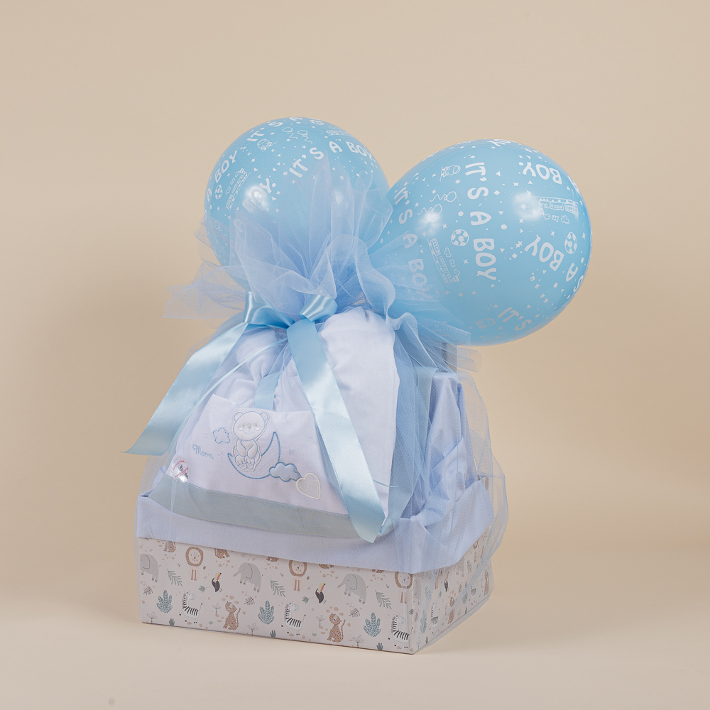 Δωροσύνθεση 55, σε γαλάζιο χρώμα - Image 2