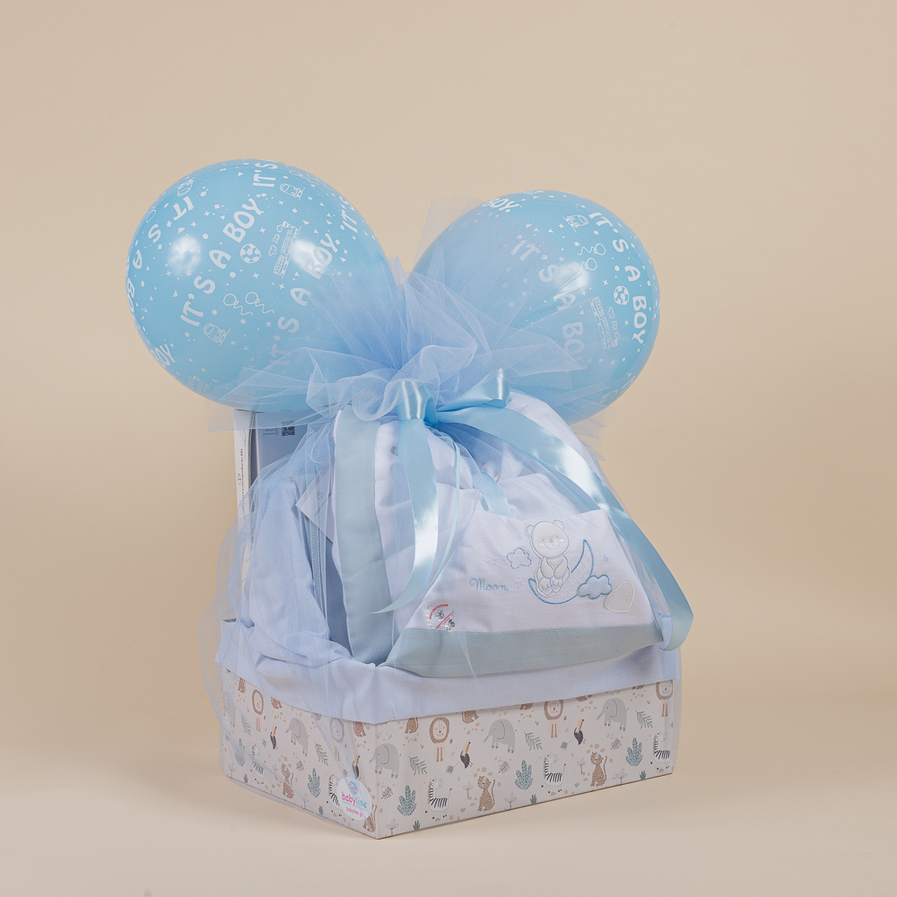 Δωροσύνθεση 55, σε γαλάζιο χρώμα