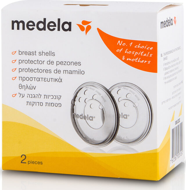 Δεύτερη εικόνα για το προϊόν "Προστατευτικά Θηλών - Κοχύλια Medela"