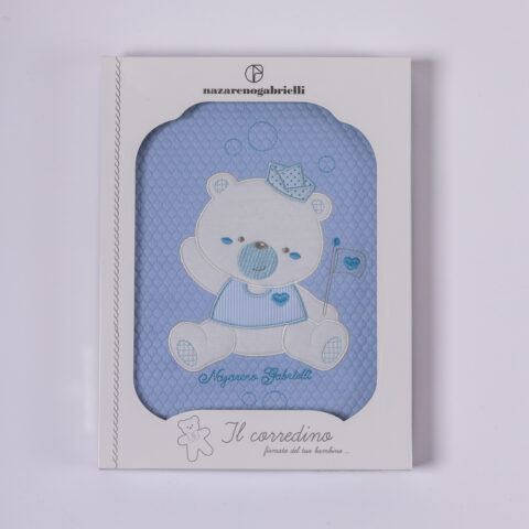 Κουβέρτα για το λίκνο, γαλάζια