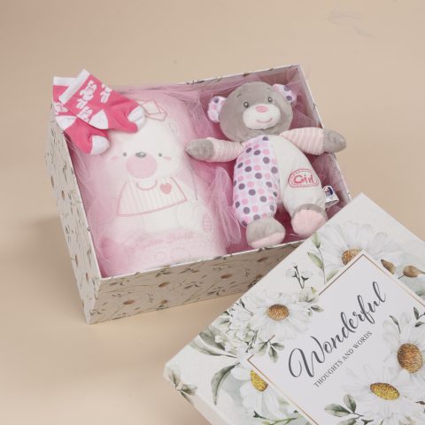 Δωροσύνθεση 85, σε ροζ χρώμα