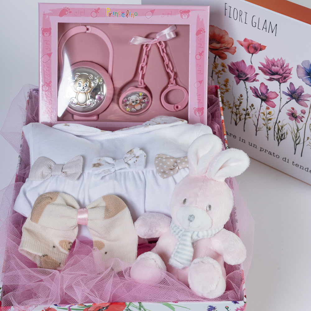 Δωροσύνθεση 110, σε ροζ χρώμα - Image 3