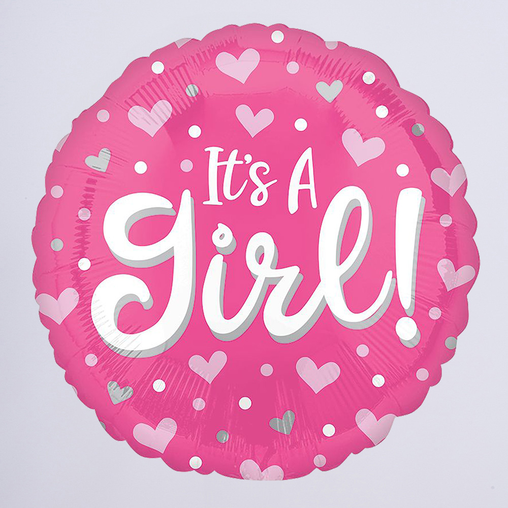 Μπαλόνι ήλιον It's a girl (43εκ)