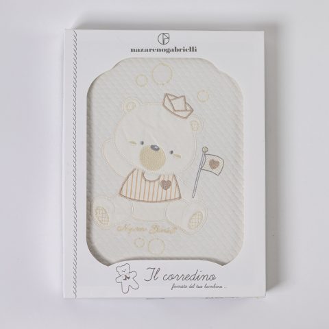 Κουβέρτα για το λίκνο, λευκή