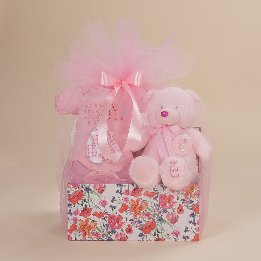 Δωροσύνθεση 50, σε ροζ χρώμα - Image 2