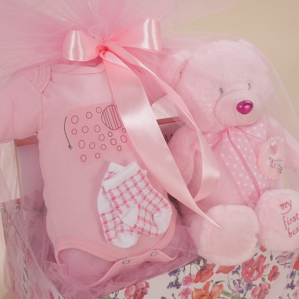 Δωροσύνθεση 50, σε ροζ χρώμα - Image 3