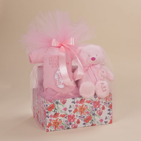 Δωροσύνθεση 50, σε ροζ χρώμα