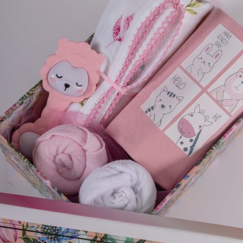 Δωροσύνθεση 50, σε ροζ χρώμα