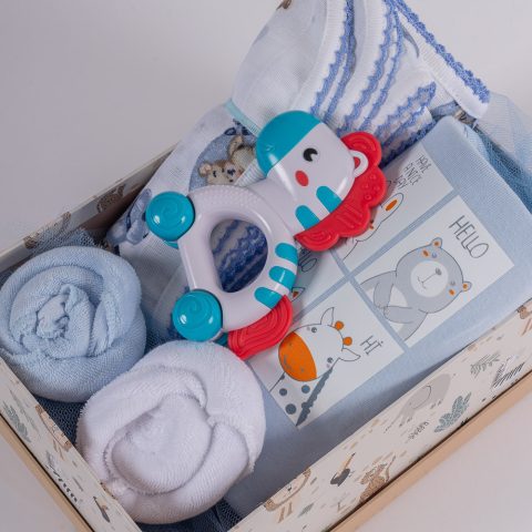 Δωροσύνθεση 50, σε γαλάζιο χρώμα