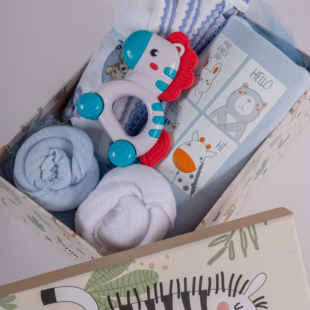 Δωροσύνθεση 50, σε γαλάζιο χρώμα - Image 3