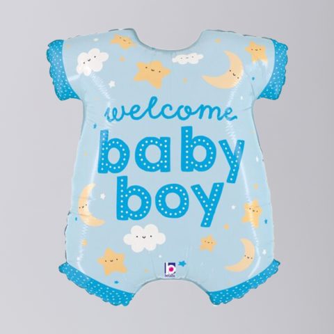 Μπαλόνι ήλιον, γαλάζιο φορμάκι