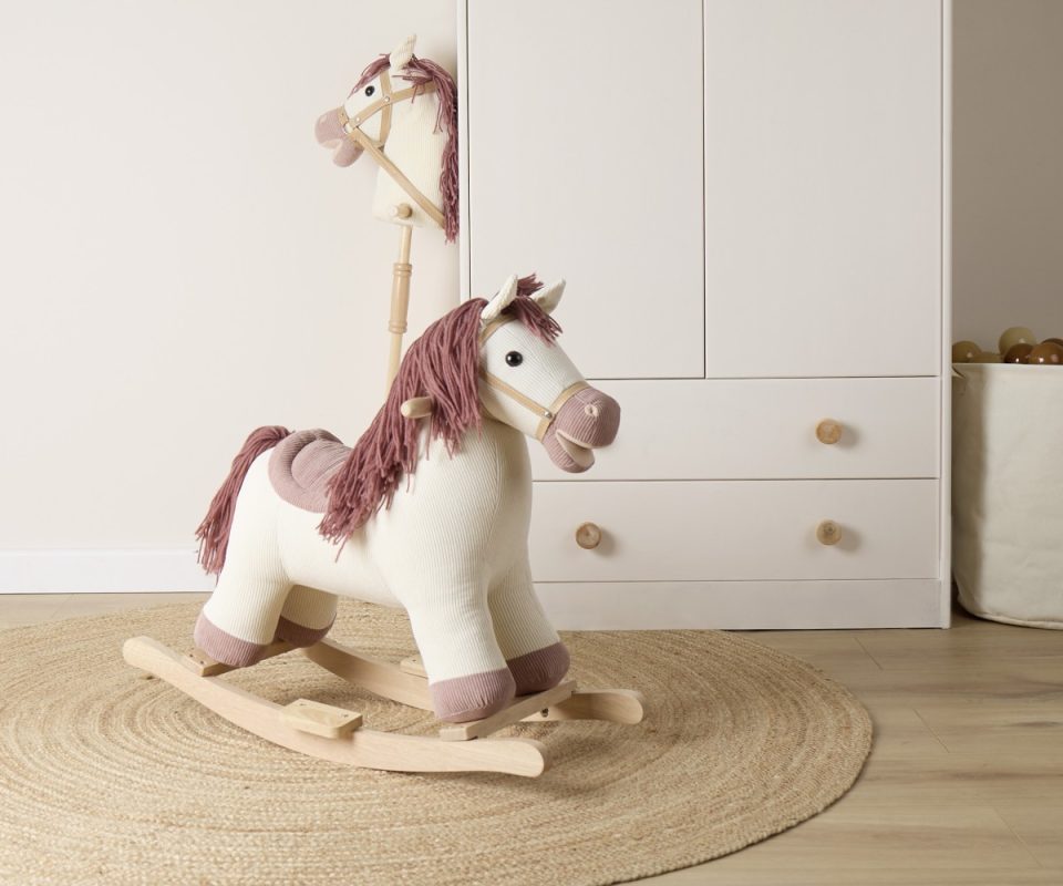 Ξύλινο κουνιστό αλογάκι, Ginger - Image 4