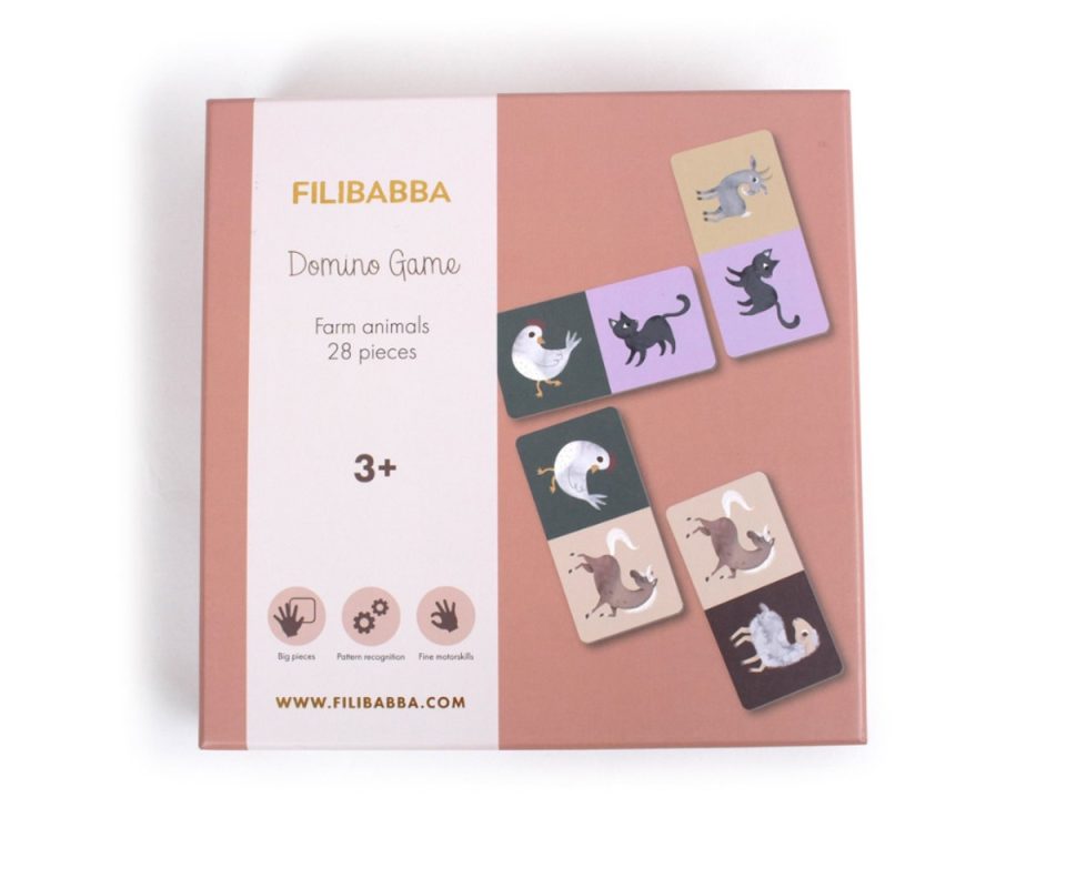 Παιχνίδι Domino, ζωάκια της φάρμας - Image 2