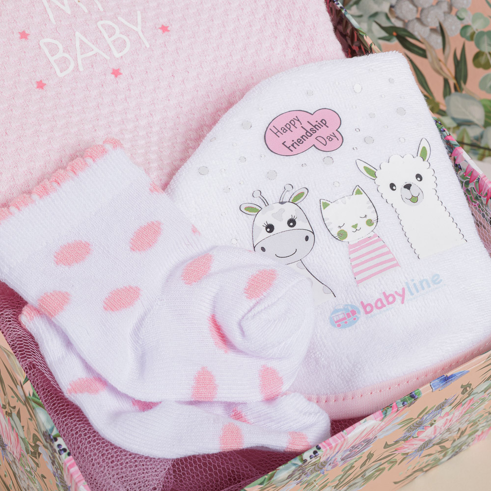 Δωροσύνθεση 40, σε ροζ χρώμα - Image 3