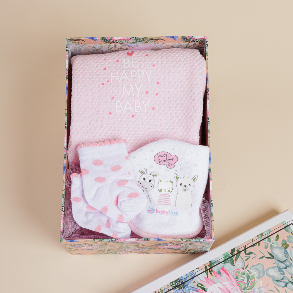 Δωροσύνθεση 40, σε ροζ χρώμα - Image 2