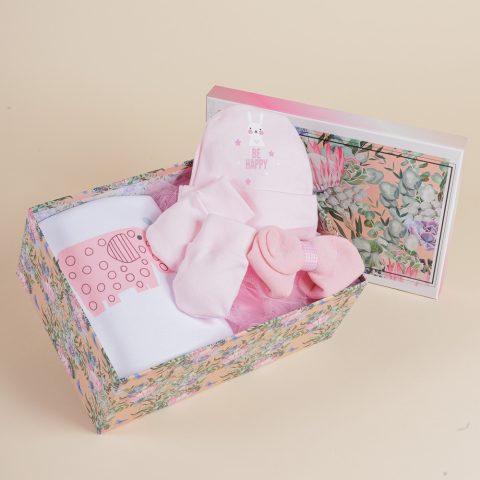 Δωροσύνθεση 35, σε ροζ χρώμα