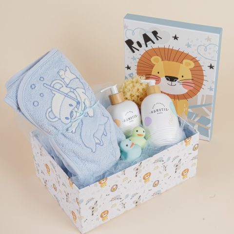 Δωροσύνθεση 65, σε γαλάζιο χρώμα