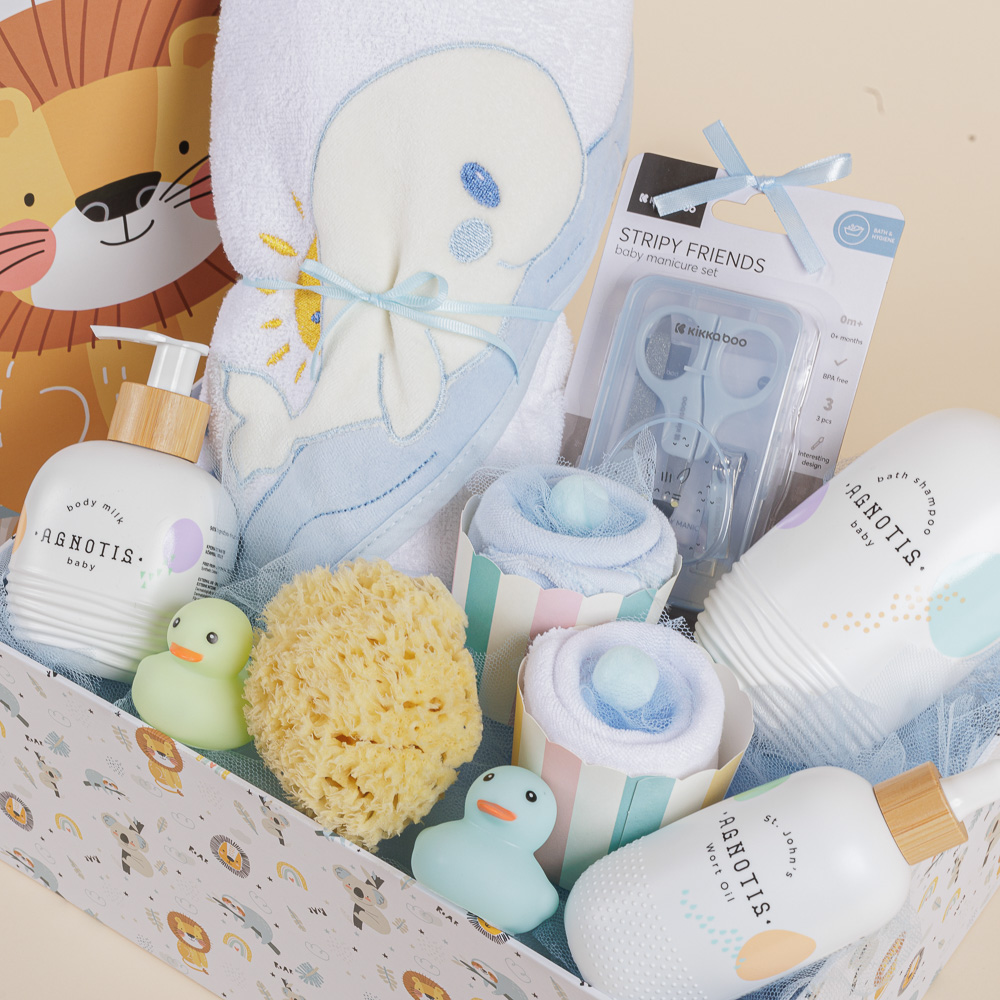 Δωροσύνθεση 100, σε γαλάζιο χρώμα - Image 4