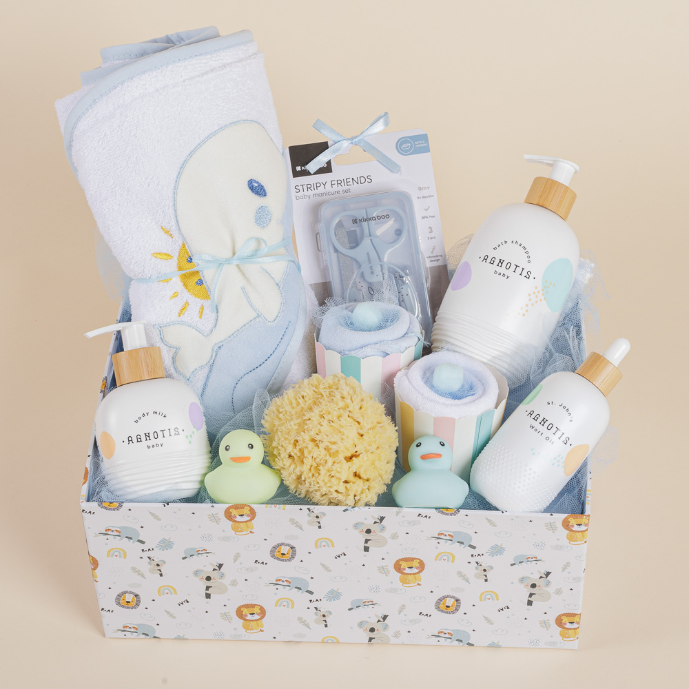 Δωροσύνθεση 100, σε γαλάζιο χρώμα - Image 2