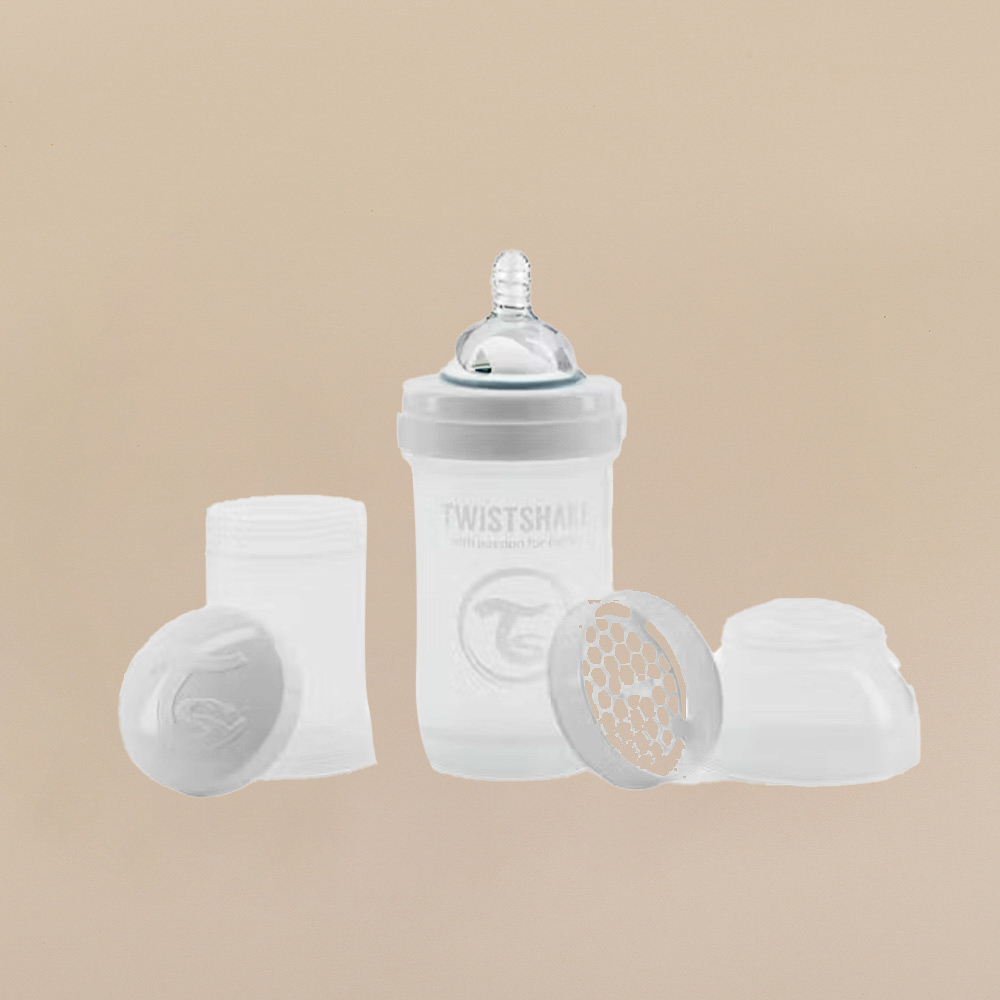 Μπιμπερό Twistshake, λευκό - Image 2
