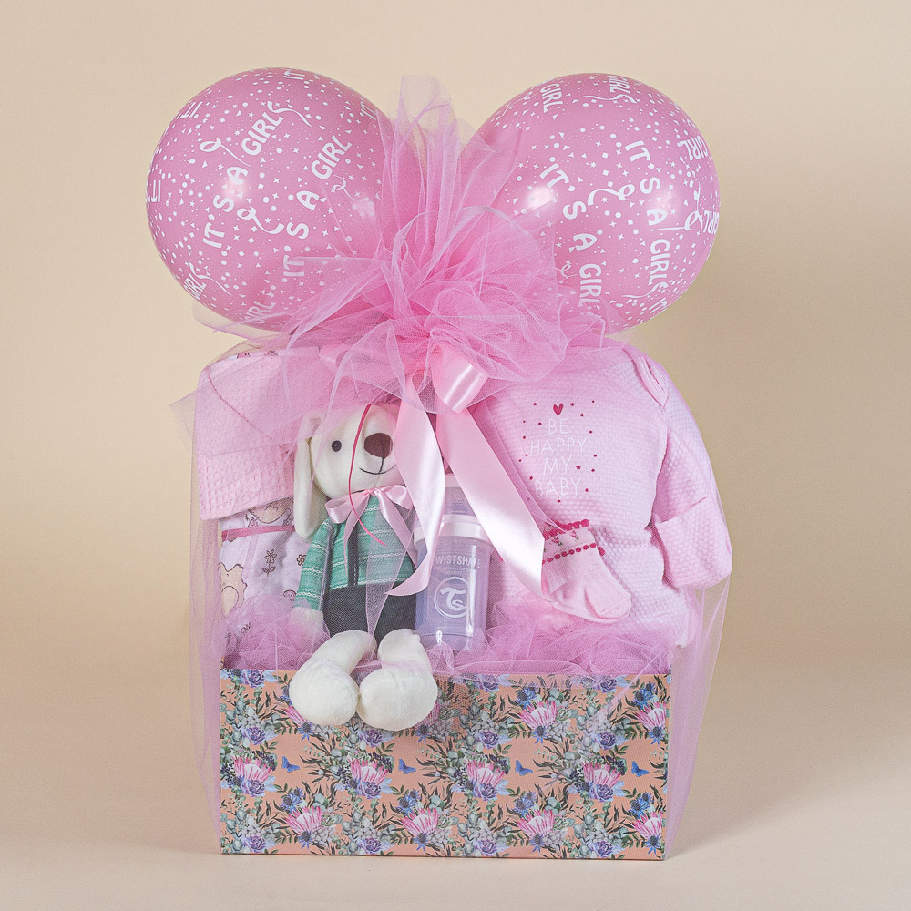 Δωροσύνθεση 110, σε ροζ χρώμα - Image 2