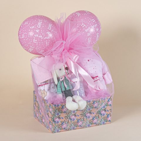 Δωροσύνθεση 110, σε ροζ χρώμα