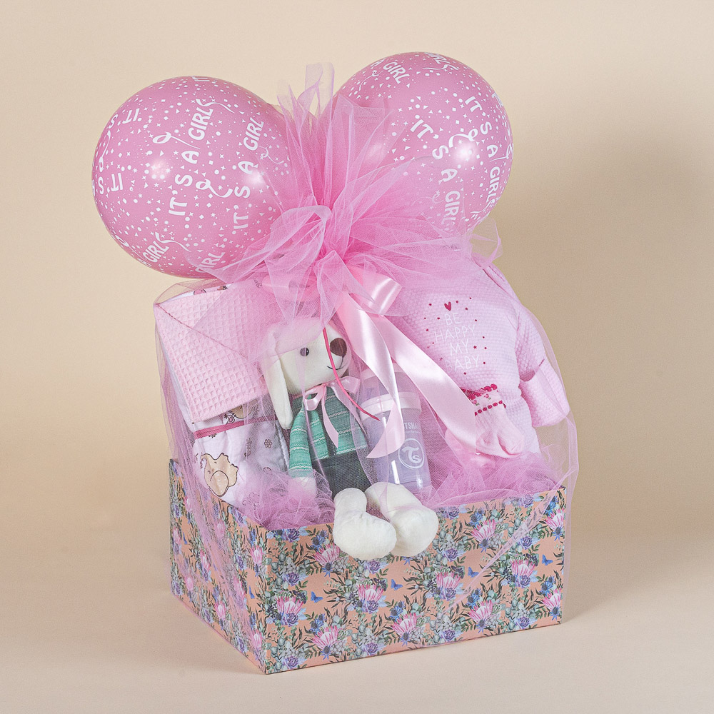 Δωροσύνθεση 110, σε ροζ χρώμα