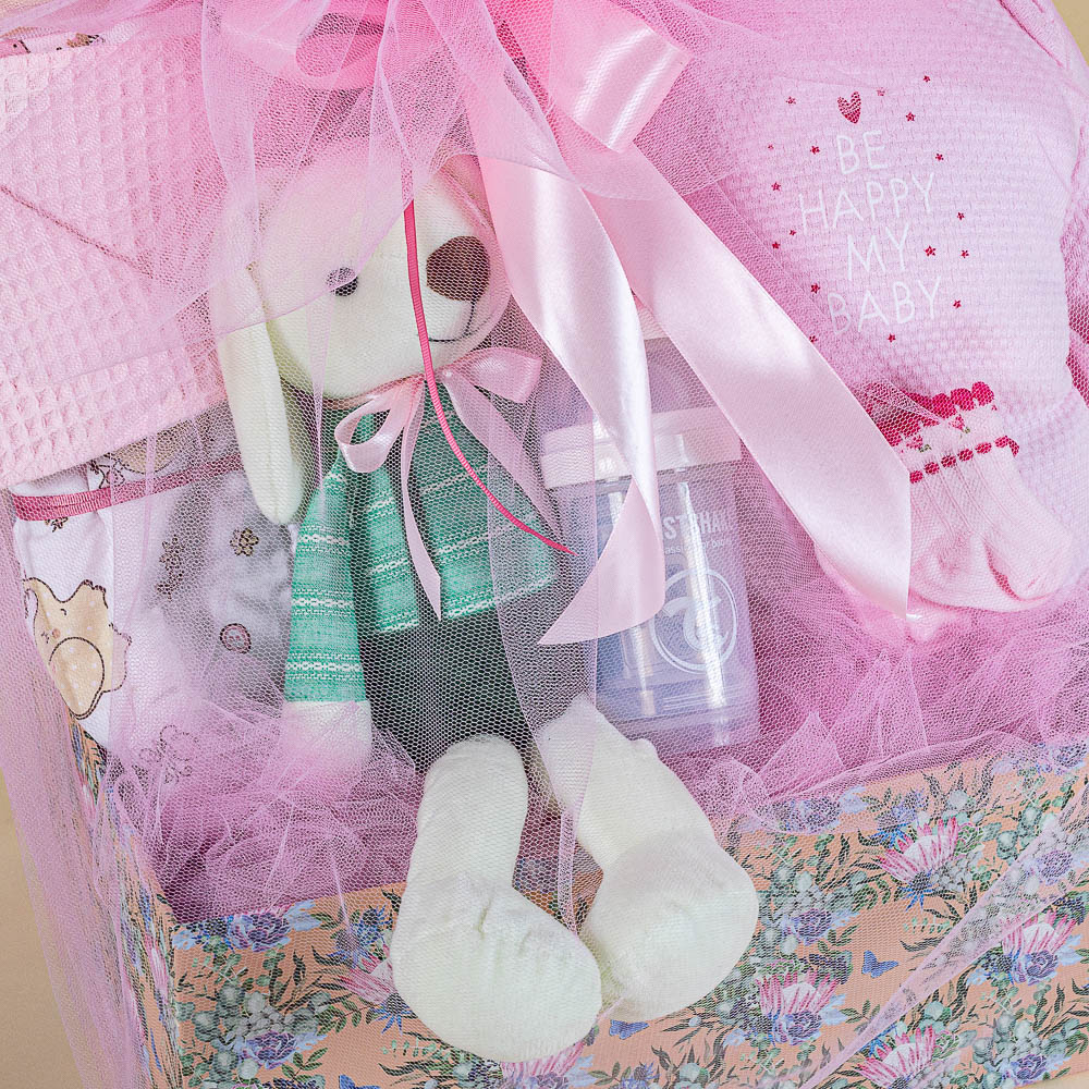 Δωροσύνθεση 110, σε ροζ χρώμα - Image 4