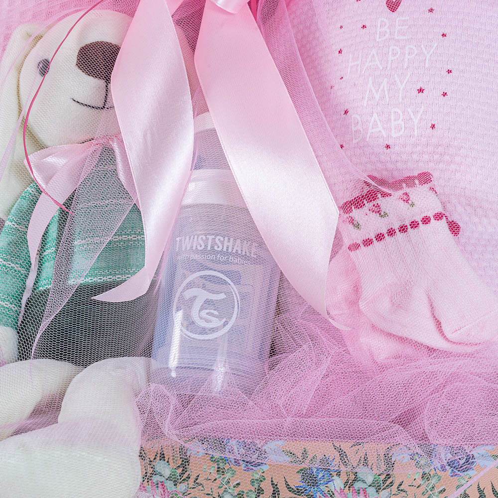 Δωροσύνθεση 110, σε ροζ χρώμα - Image 6