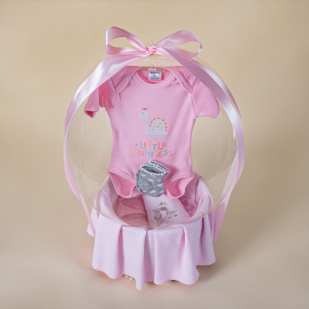 Μπαλονοσύνθεση 90 σε ροζ χρώμα - Image 2