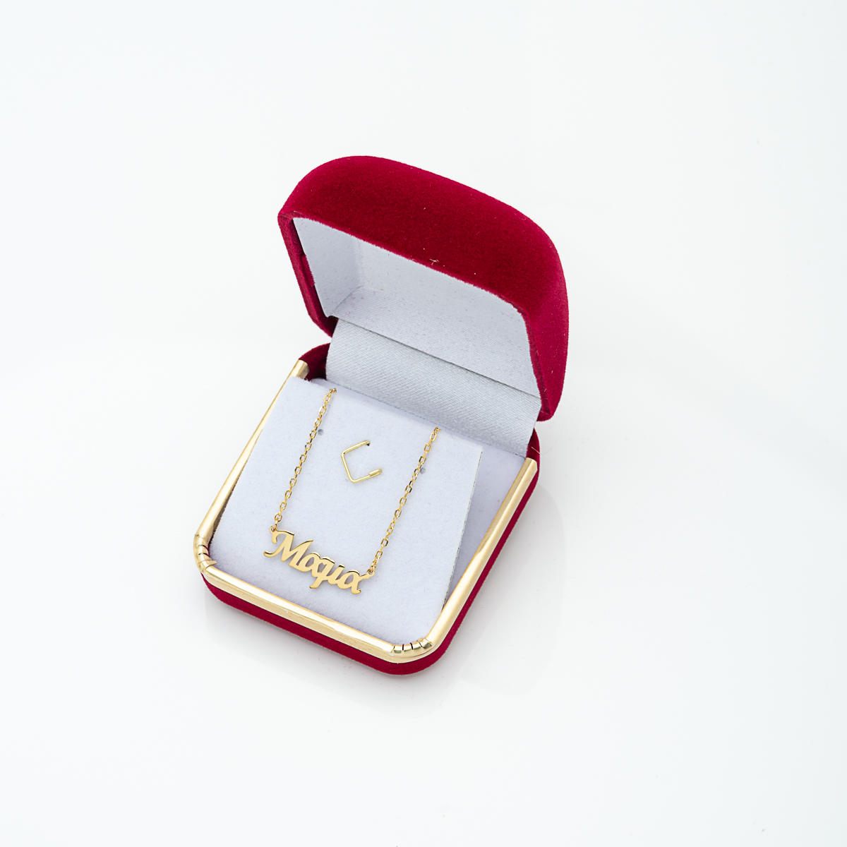 Κολιέ “Μαμά” σε ασήμι925, σε χρυσό χρώμα - Image 2