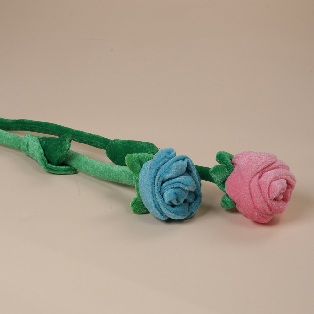 Λούτρινο τριαντάφυλλο σε ροζ χρώμα - Image 4